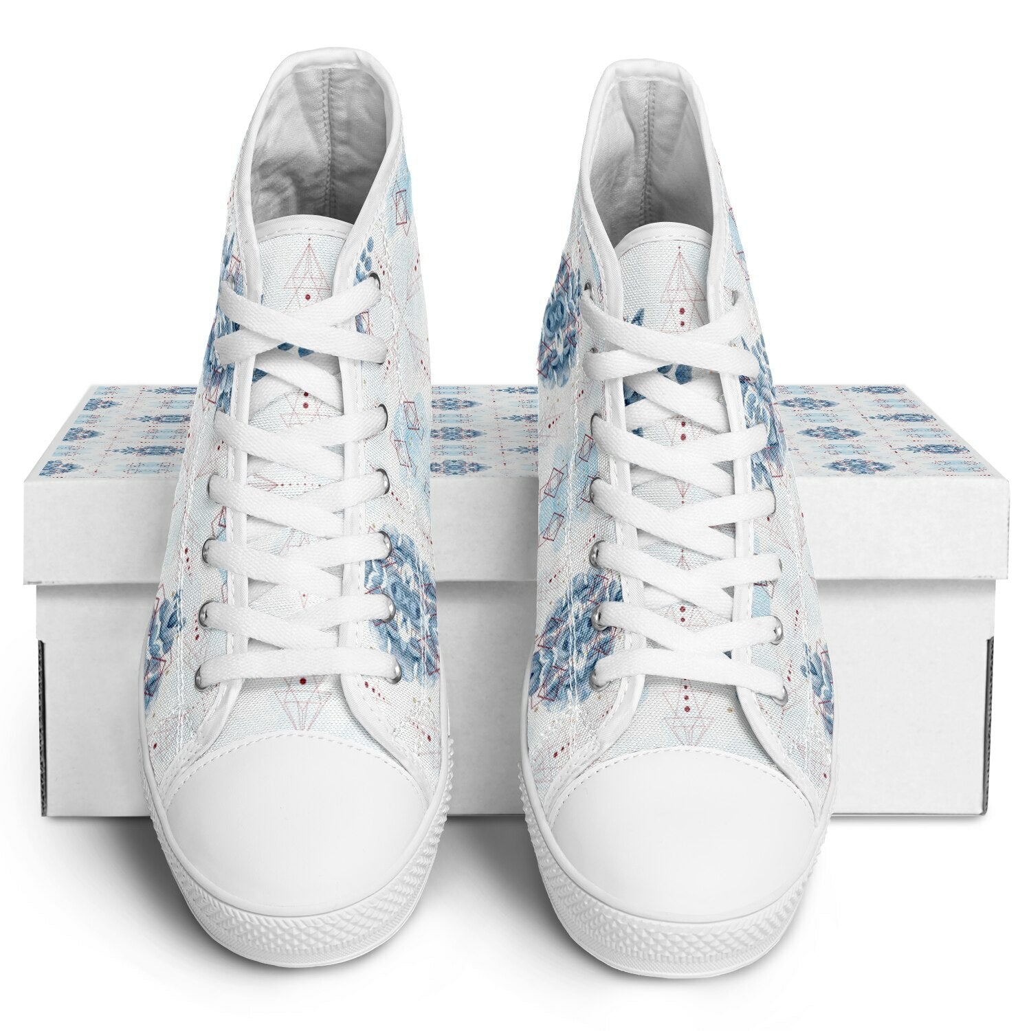 $NiieiihiiNookei Urban Peak High Top Shoes - AOP