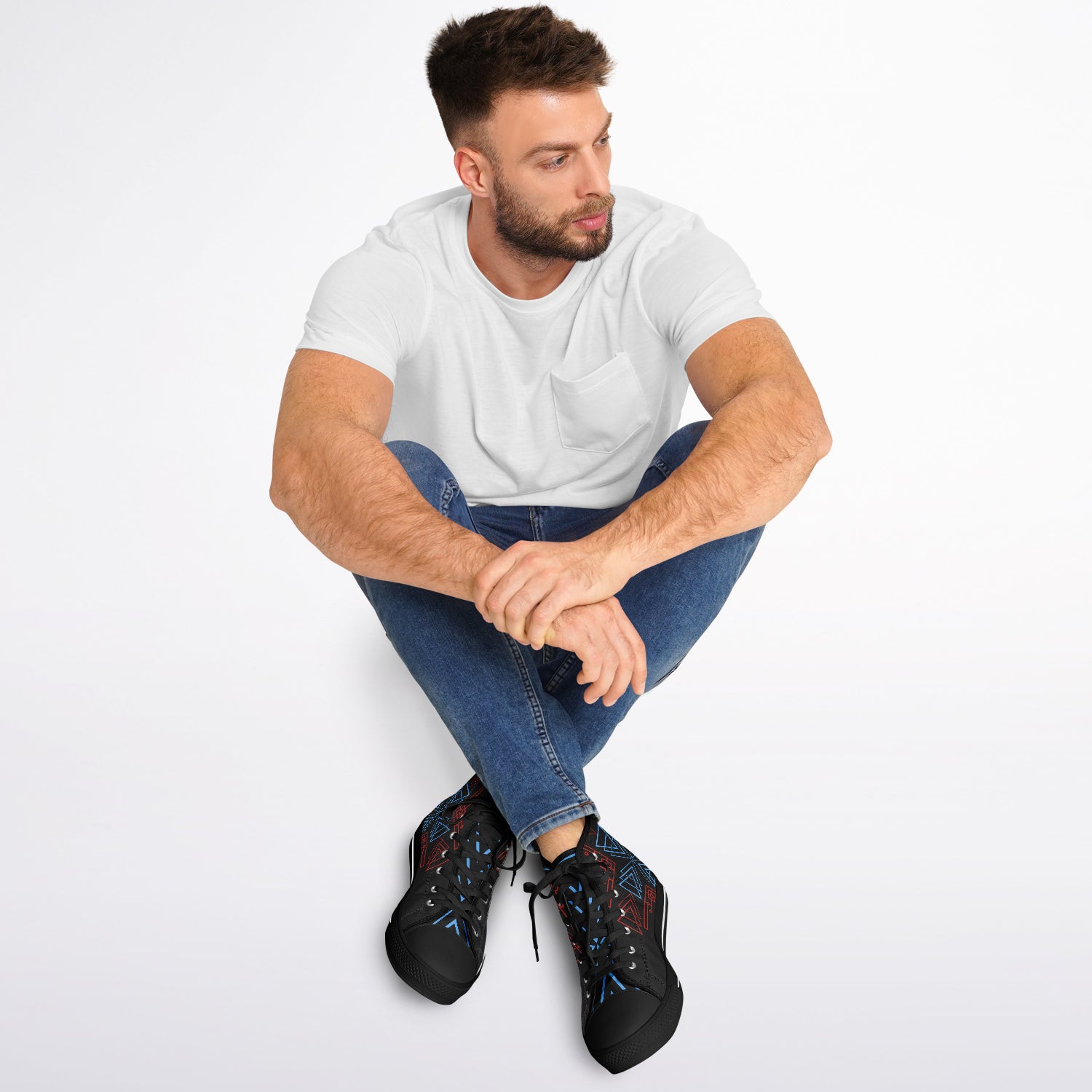 Urban Peak High Top Shoes - AOP