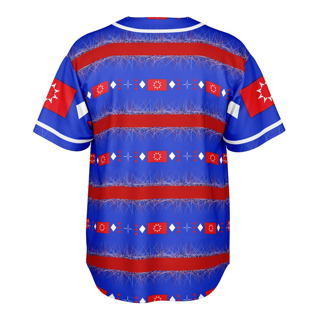 OST Flag design by $NiieihiiNookeiReversible Baseball Jersey - AOP