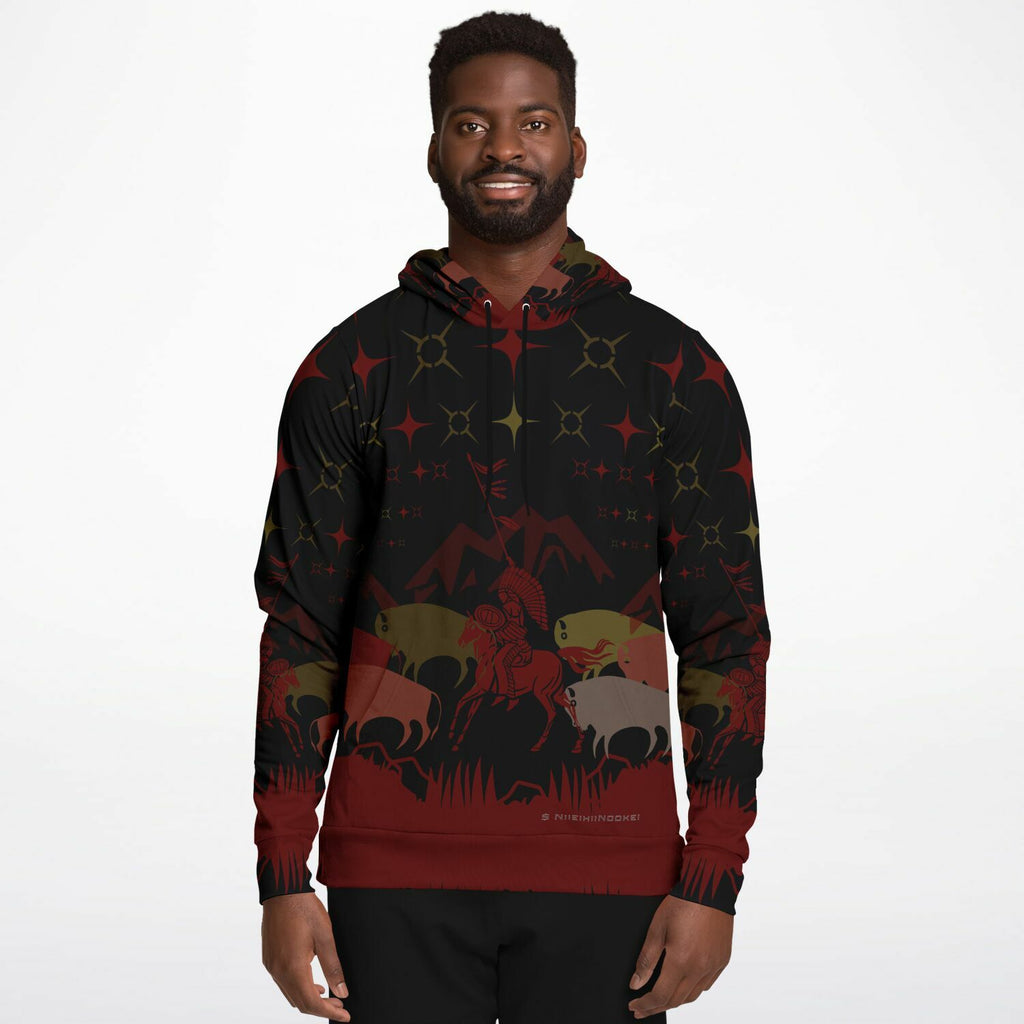 $NiieihiiNookei Athletic Hoodie - AOP