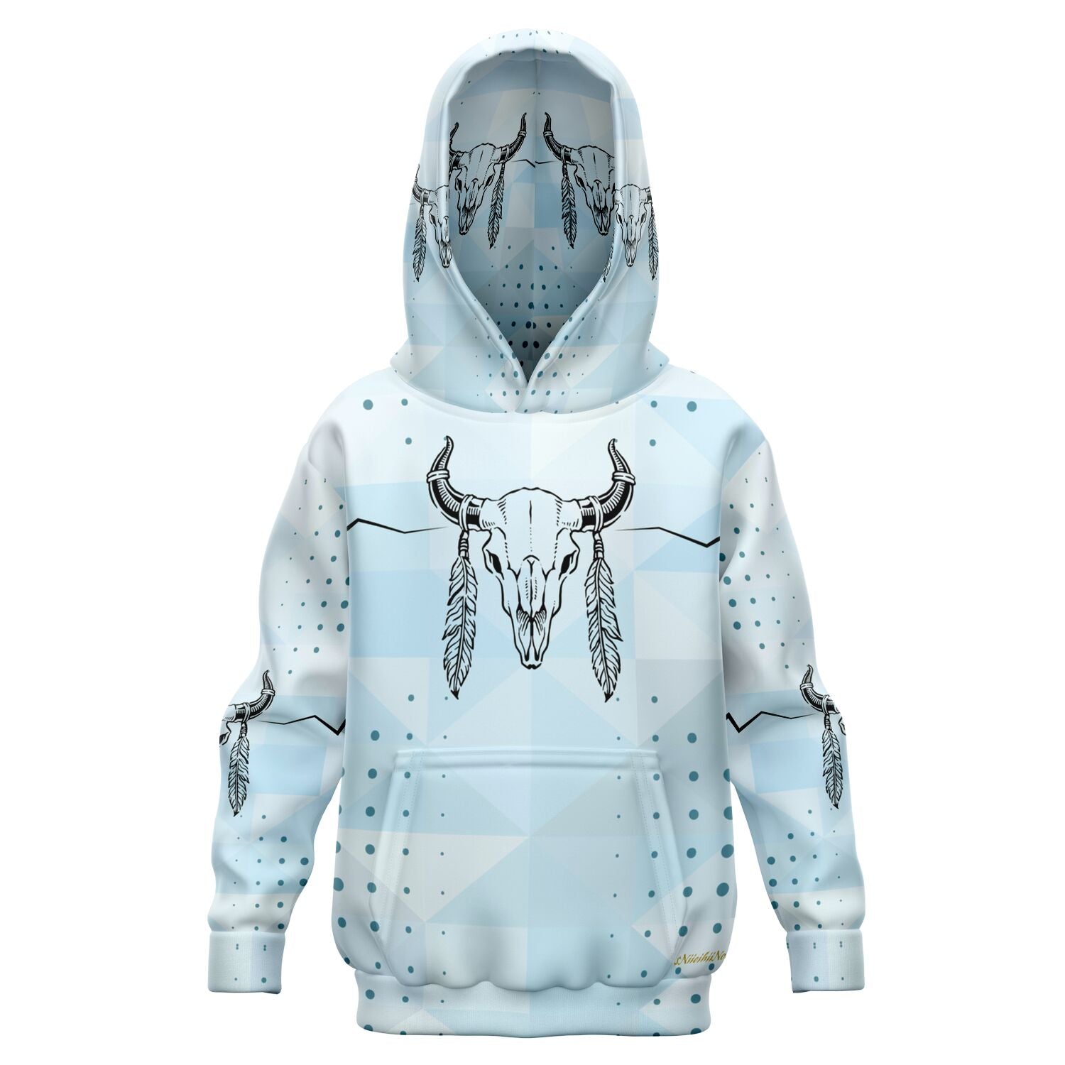 $NiieihiiNookei Fashion Kids Hoodie - AOP