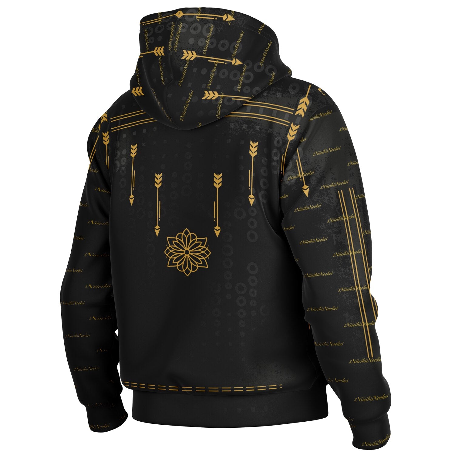 $NiieihiiNookei Hooded Jacket - AOP
