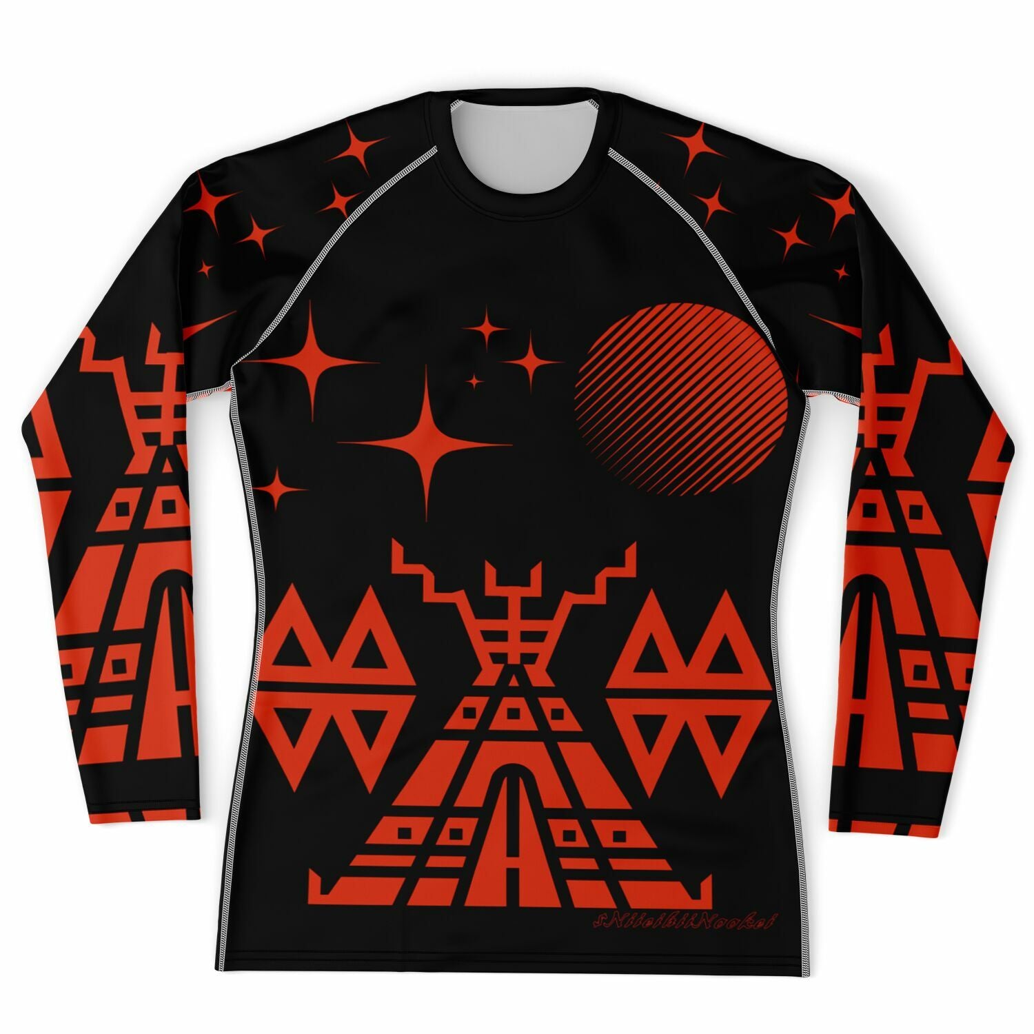 $NiieihiiNookei Men's Rashguard - AOP
