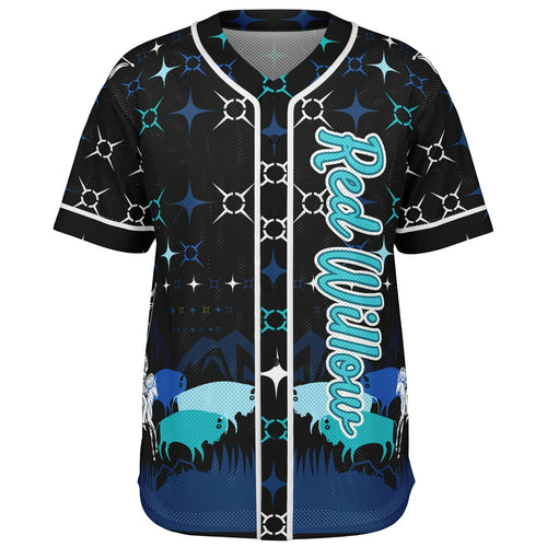 #21 Red Willow Premium Baseball Jersey - AOP