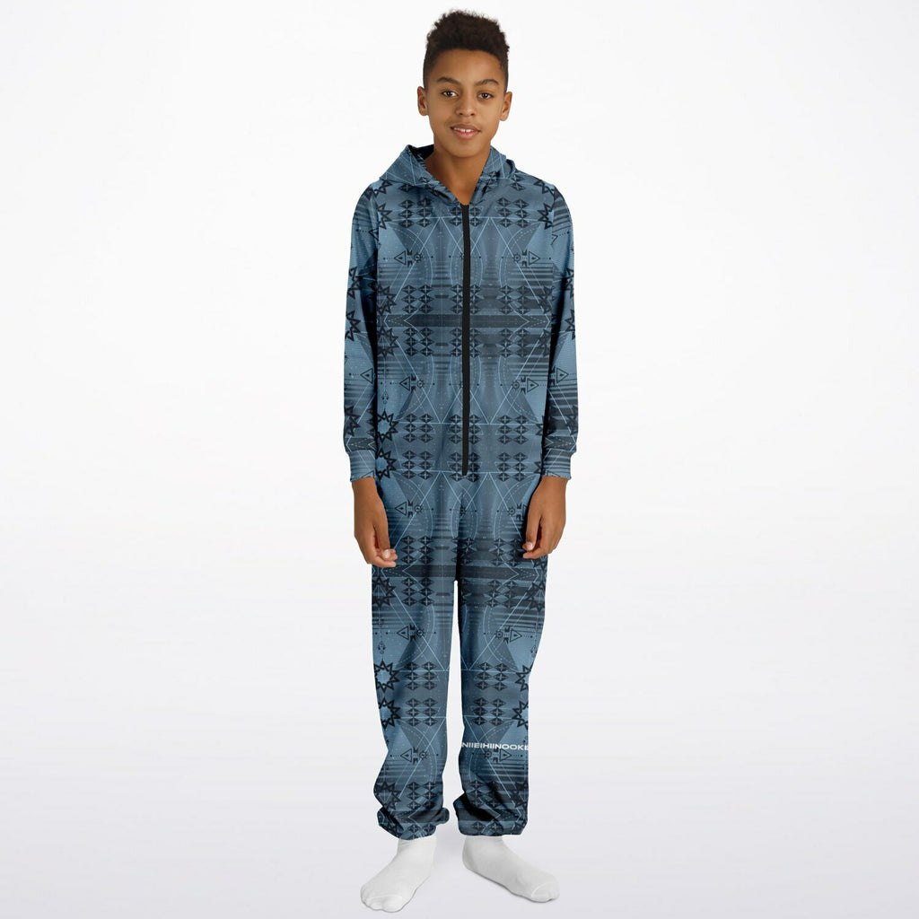 $NiiehiiNookei Athletic Kids Jumpsuit - AOP