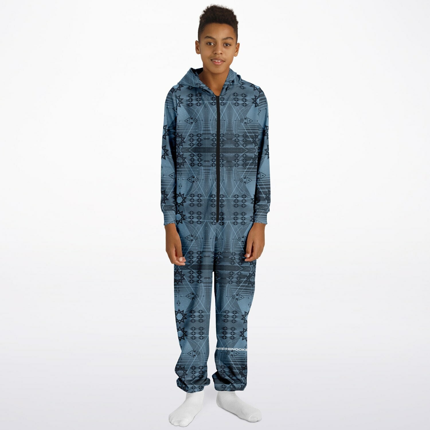 $NiiehiiNookei Athletic Kids Jumpsuit - AOP
