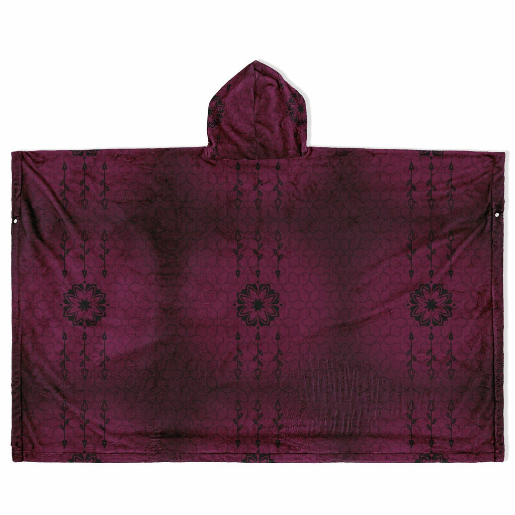 $NiieihiiNookei Flannel Blanket Poncho - AOP
