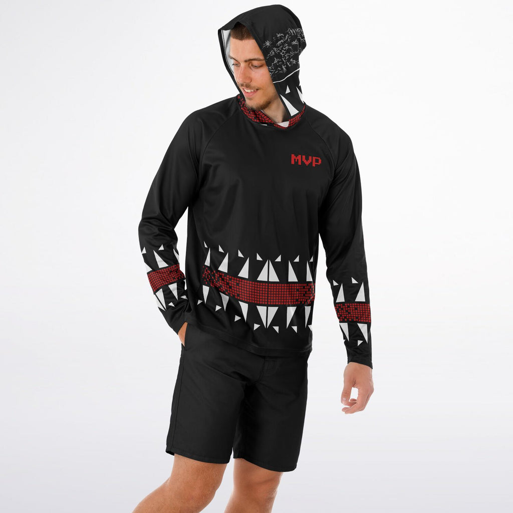 $NIIEIHIINOOKEI MVP BLBH Hooded Performance Shirt - AOP