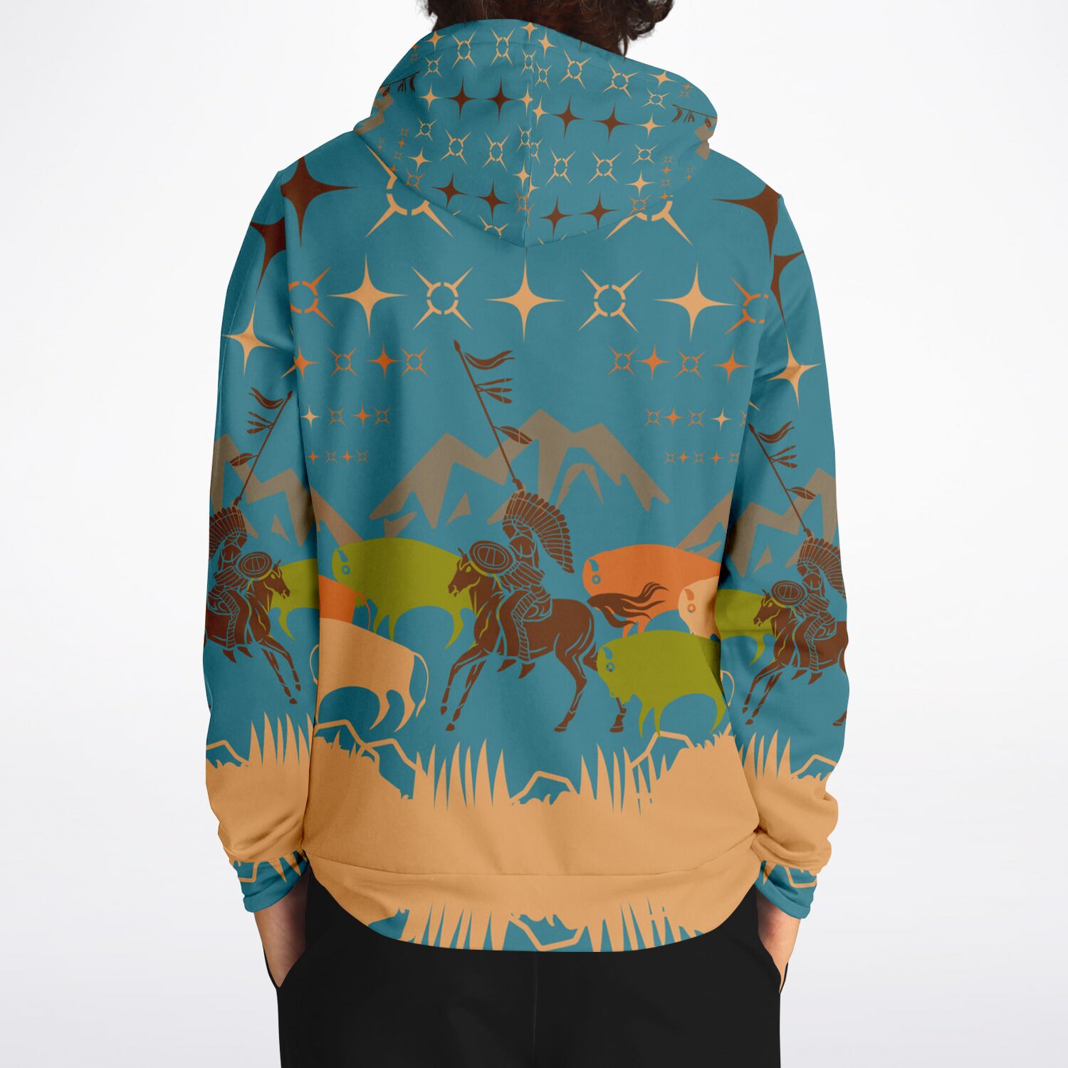 $NiieihiiNookei Athletic Hoodie - AOP