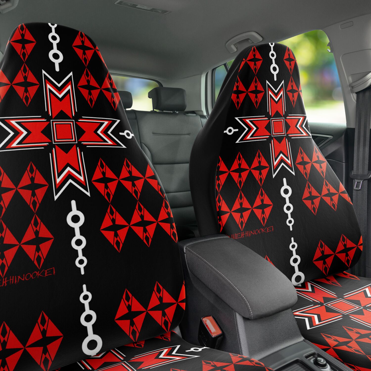 $NiieihiiNookei Car Seat Cover - AOP