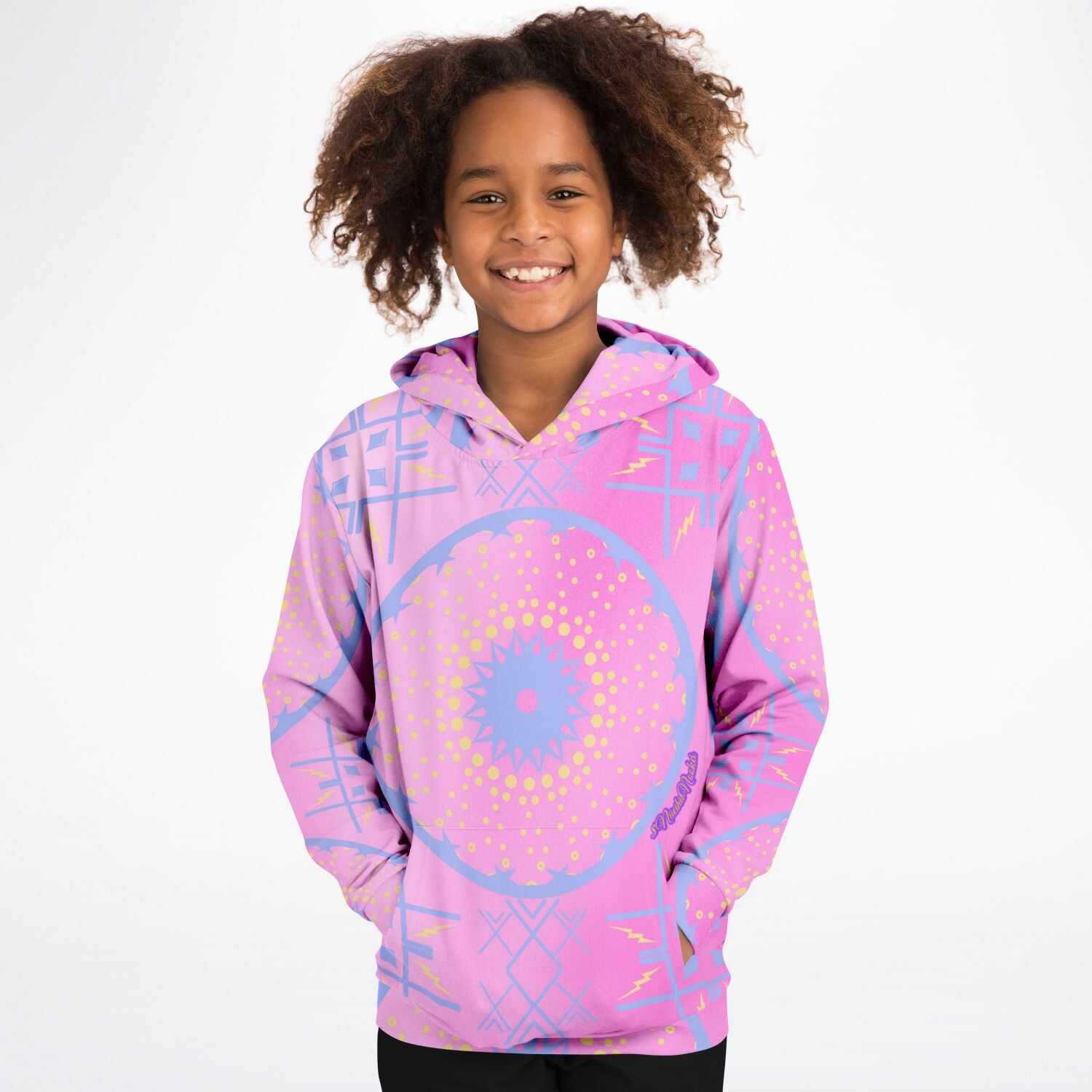 $NiieihiiNookei Fashion Kids Hoodie - AOP