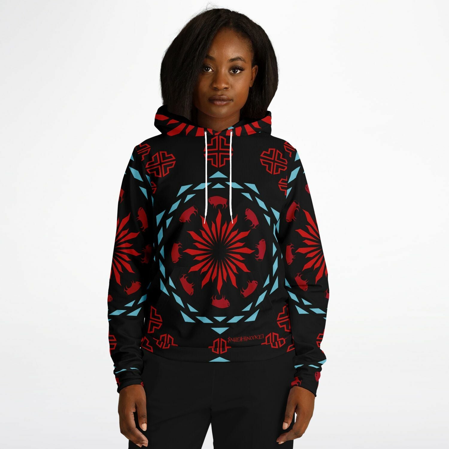$NiieihiiNookei Athletic Hoodie - AOP