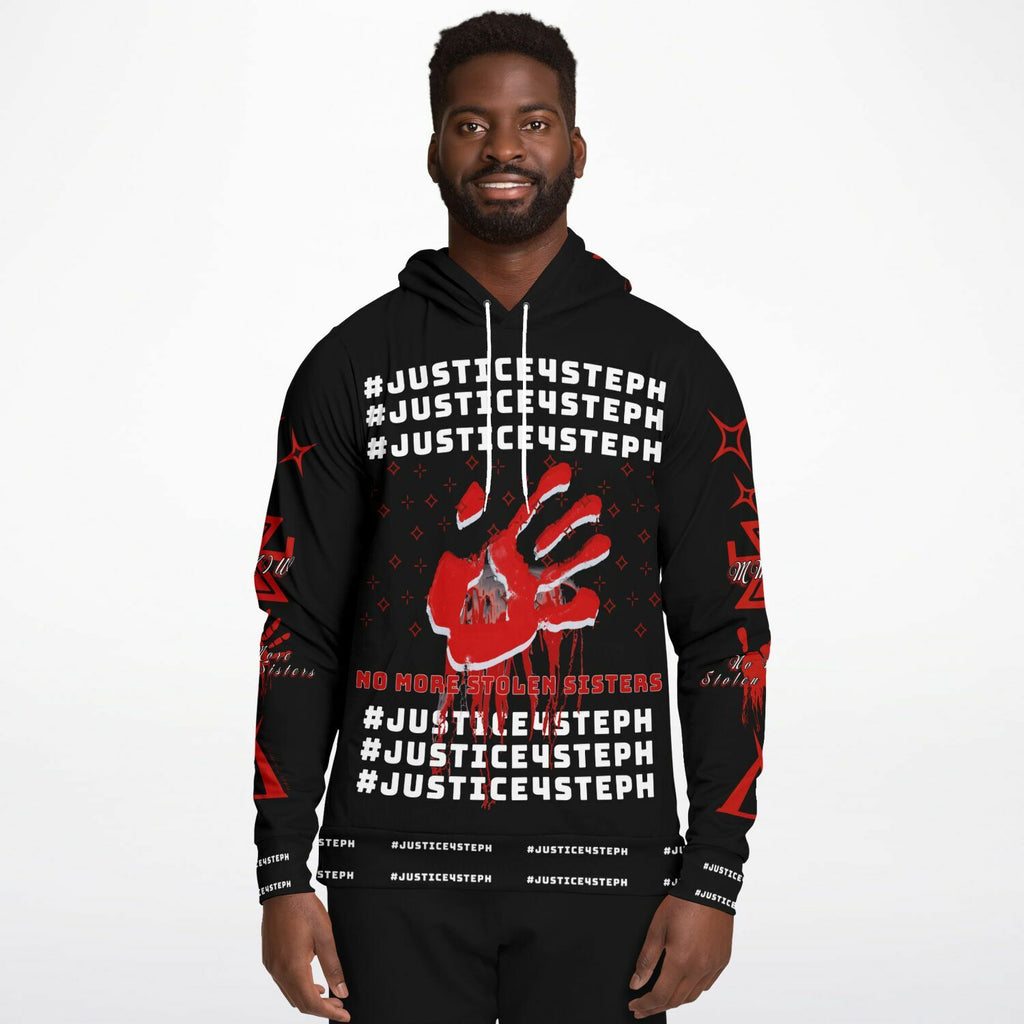 #JUSTICE4STEPH Athletic Hoodie - AOP