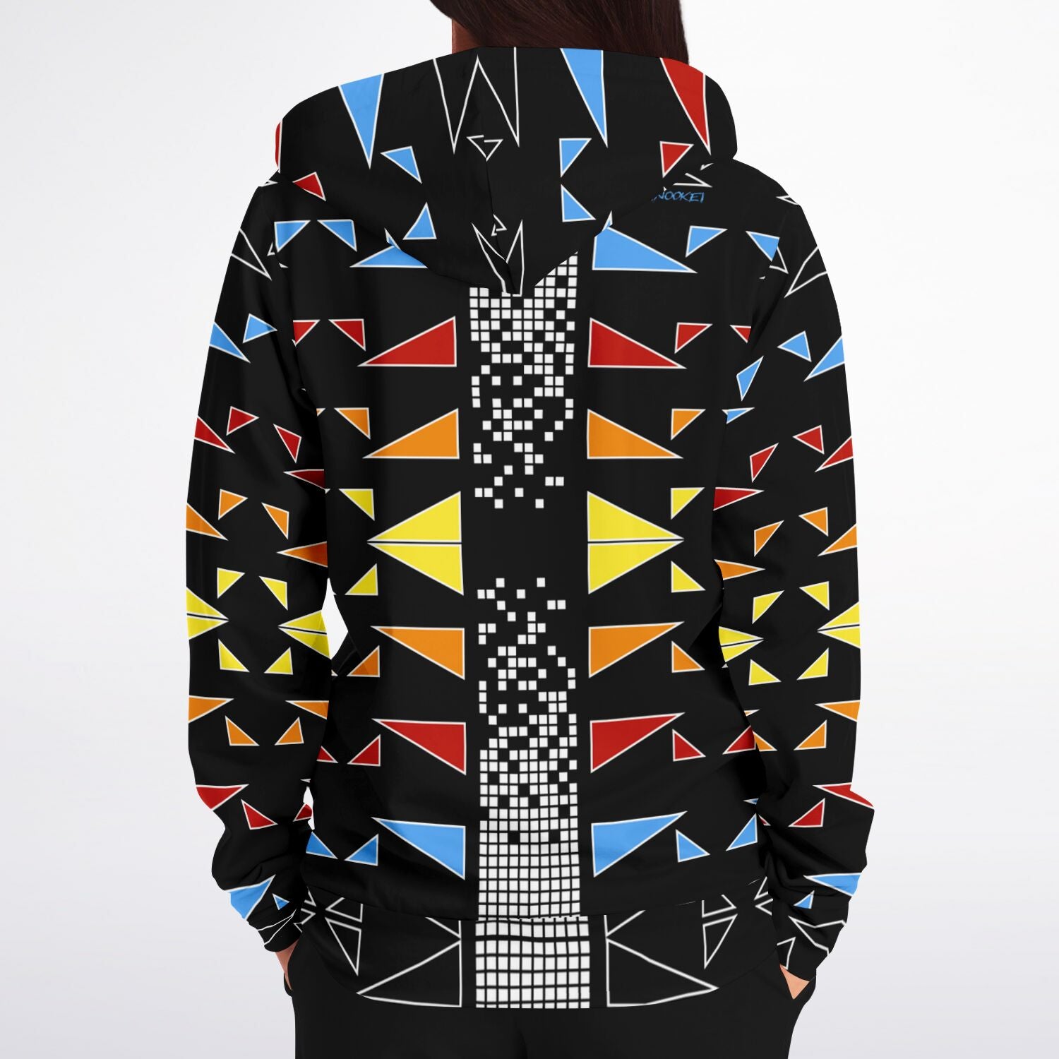 $NiieihiiNookei Fashion Zip-Up Hoodie - AOP