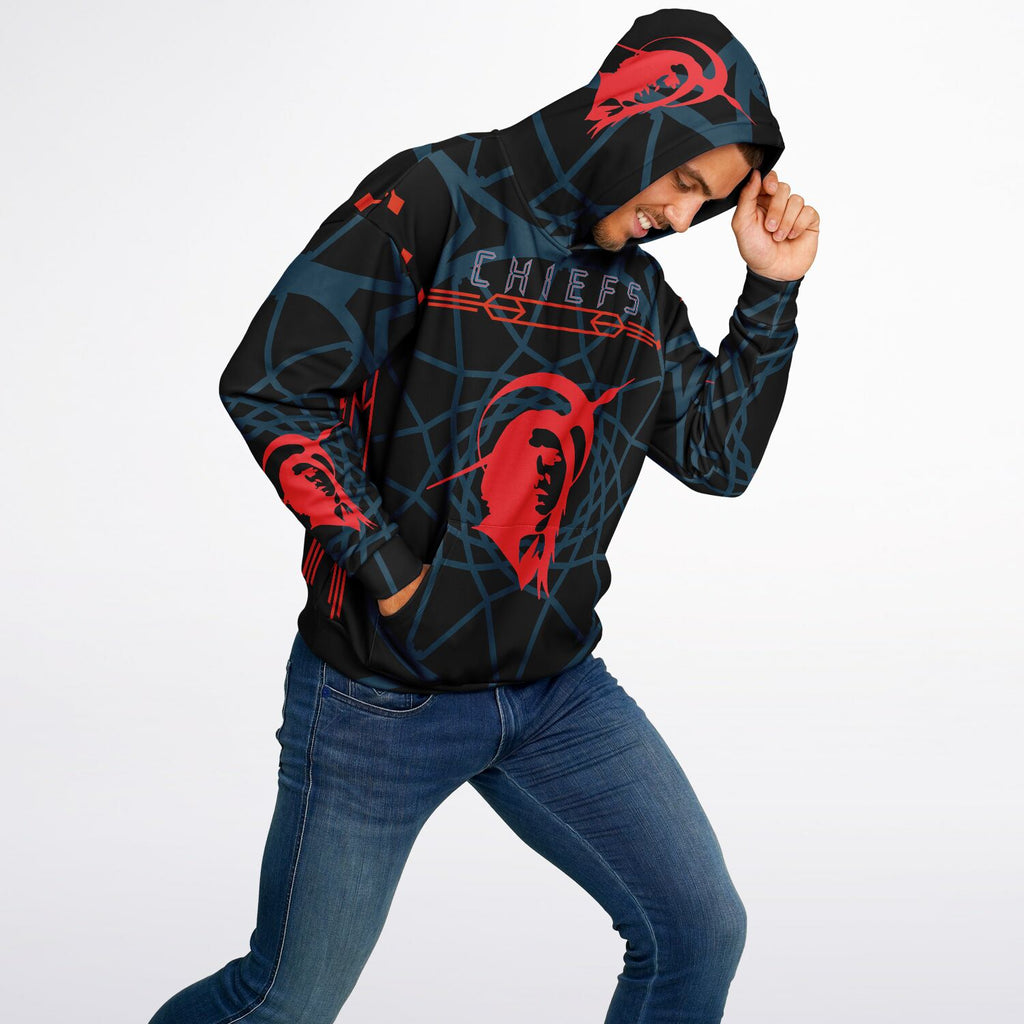 $NiieihiiNookei Heavyweight Oversized Hoodie - AOP