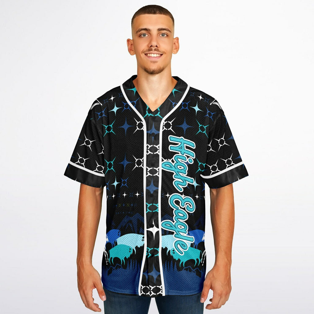 #49 High Eagle Premium Baseball Jersey - AOP