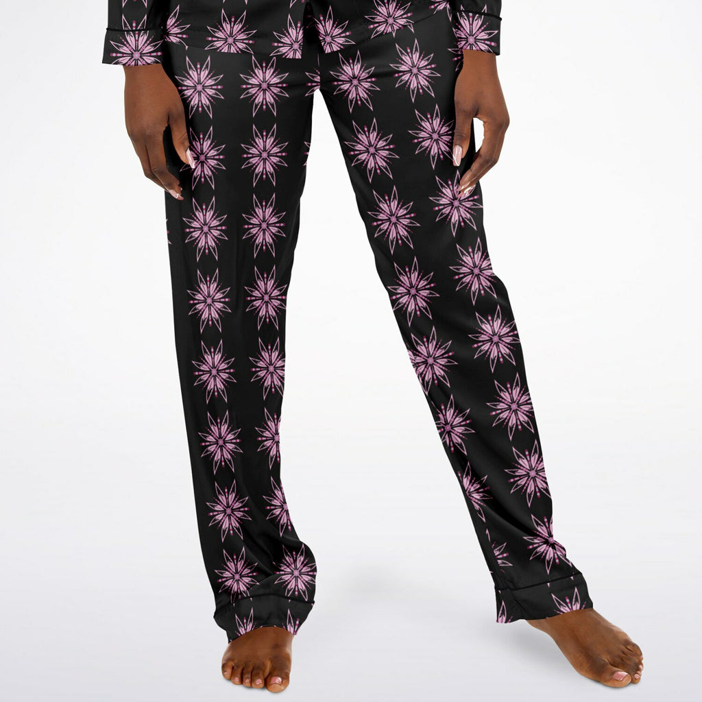 $NiieihiiNookei Women's Satin Pajamas - AOP