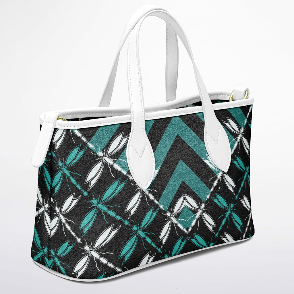 $NiieihiiNookei Leather Tote Bag - AOP