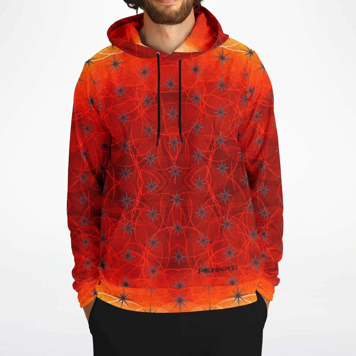$NiieihiiNookei Athletic Hoodie - AOP