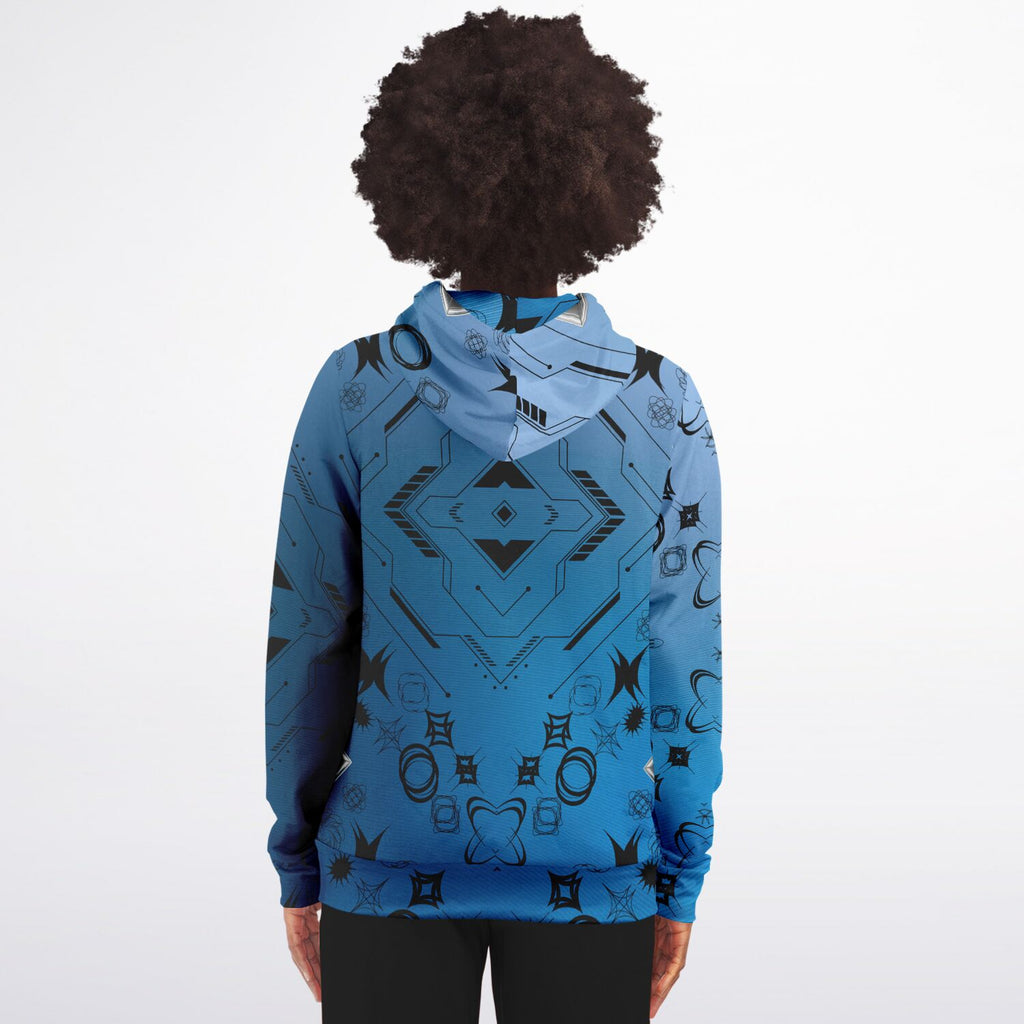 $NiieihiiNookei Athletic Zip-Up Hoodie - AOP