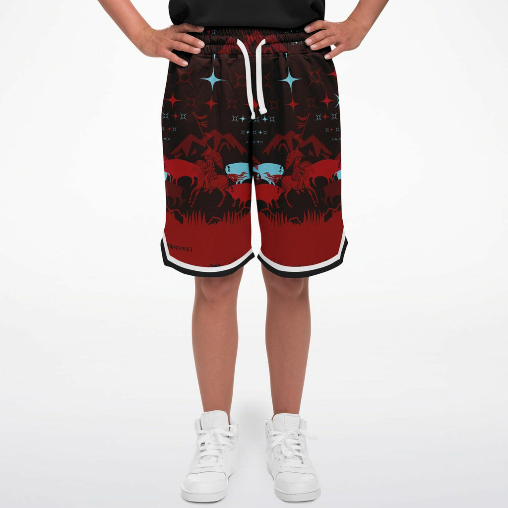 $NiieihiiNookei Basketball Short Rib - AOP
