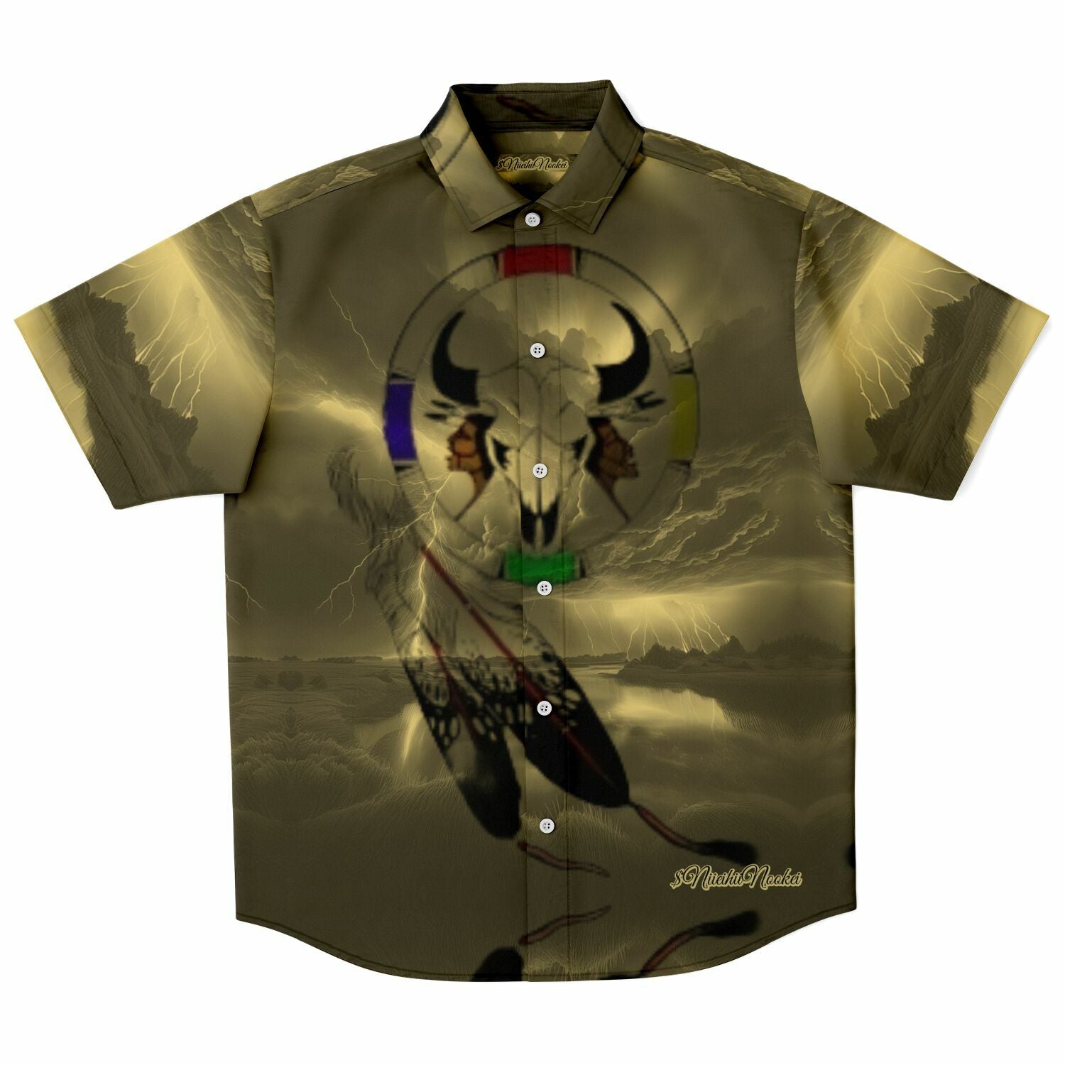 Northern Arapaho Tribe Logo Short Sleeve- AOP