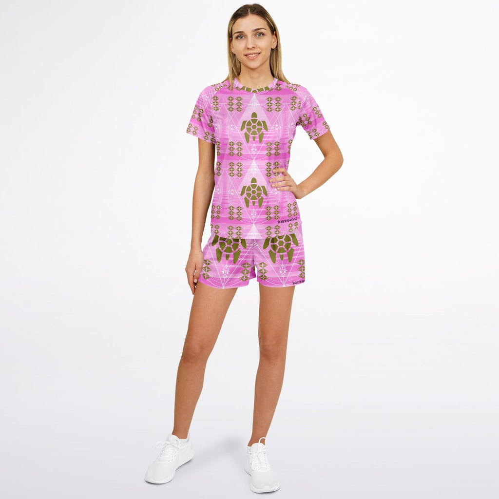 $NiieihiiNookei Women's Athletic Set - AOP