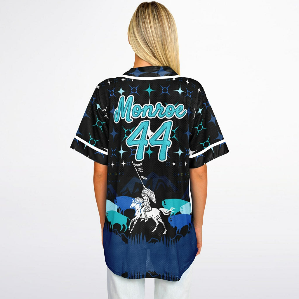 #44 Monroe Premium Baseball Jersey - AOP