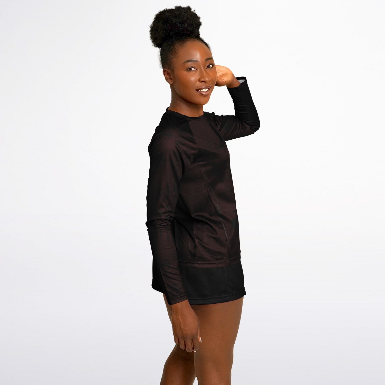 $NiieihiiNookei Women's Long Sleeve Performance Shirt - AOP
