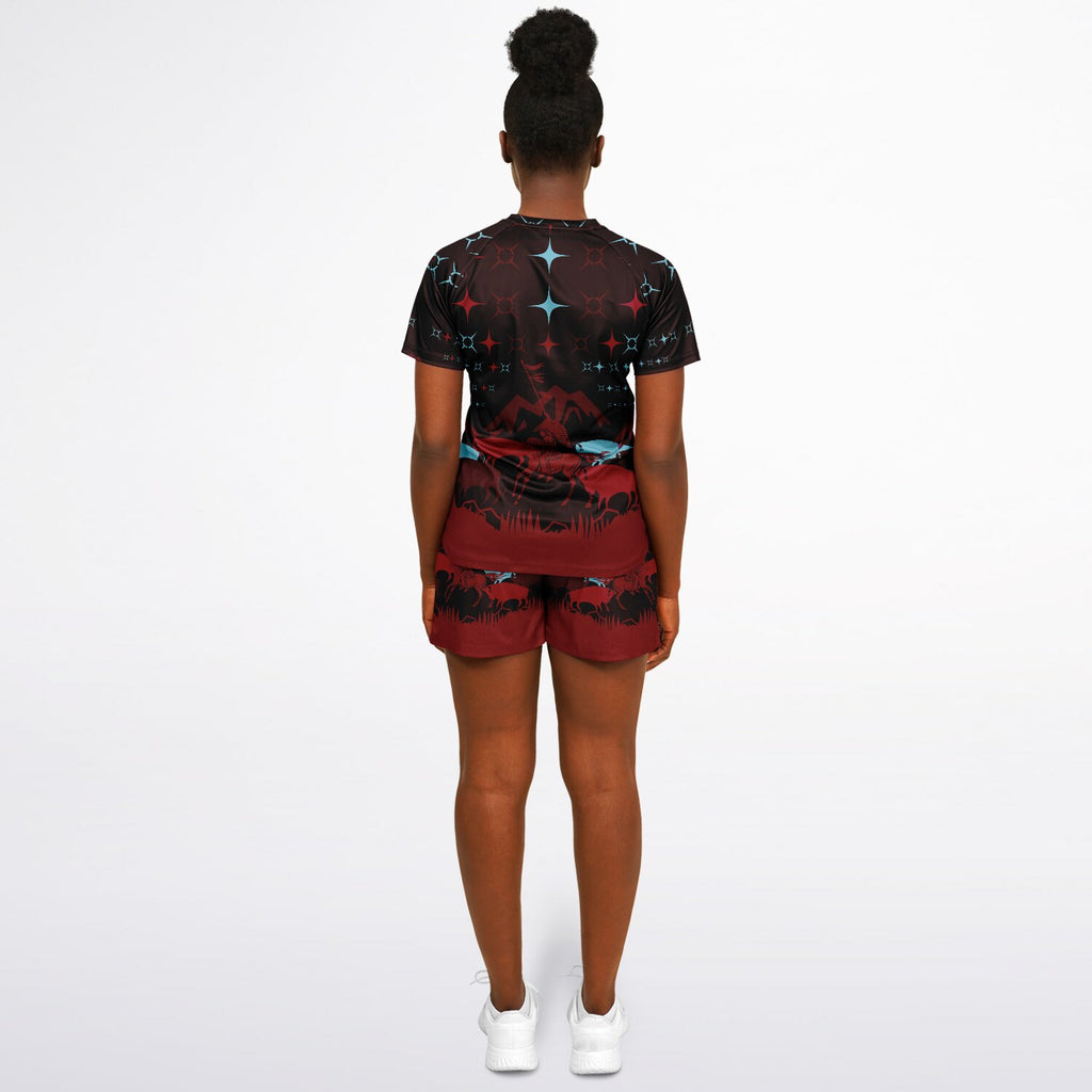 $NiieihiiNookei Women's Athletic Set - AOP