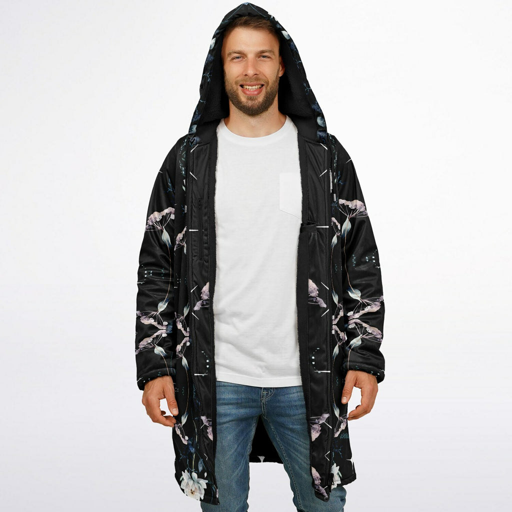 $NiieihiiNookei Zipper Cloak - AOP