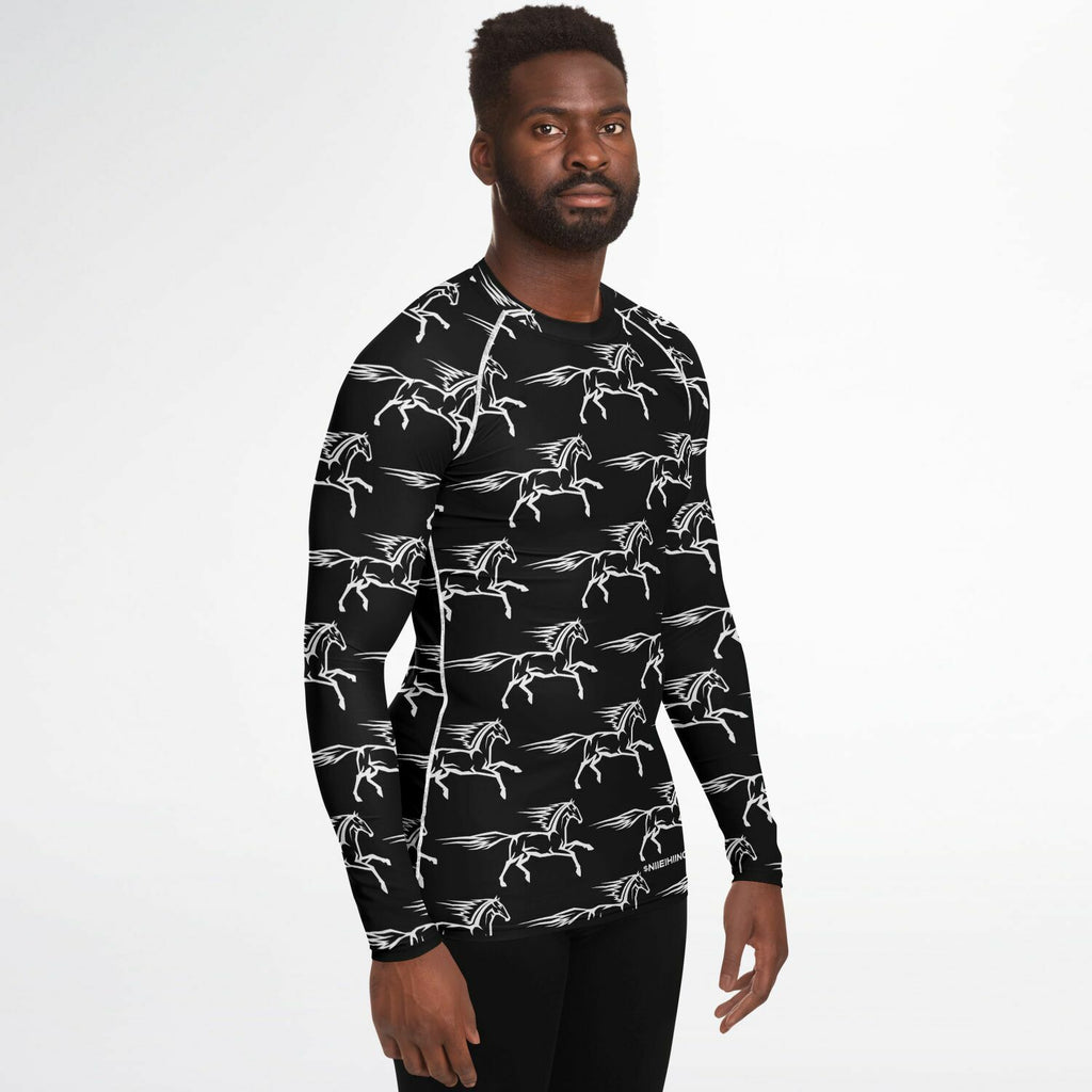 $NiieihiiNookei Men's Rashguard - AOP