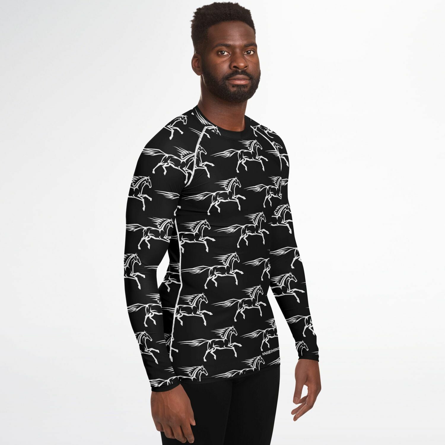 $NiieihiiNookei Men's Rashguard - AOP