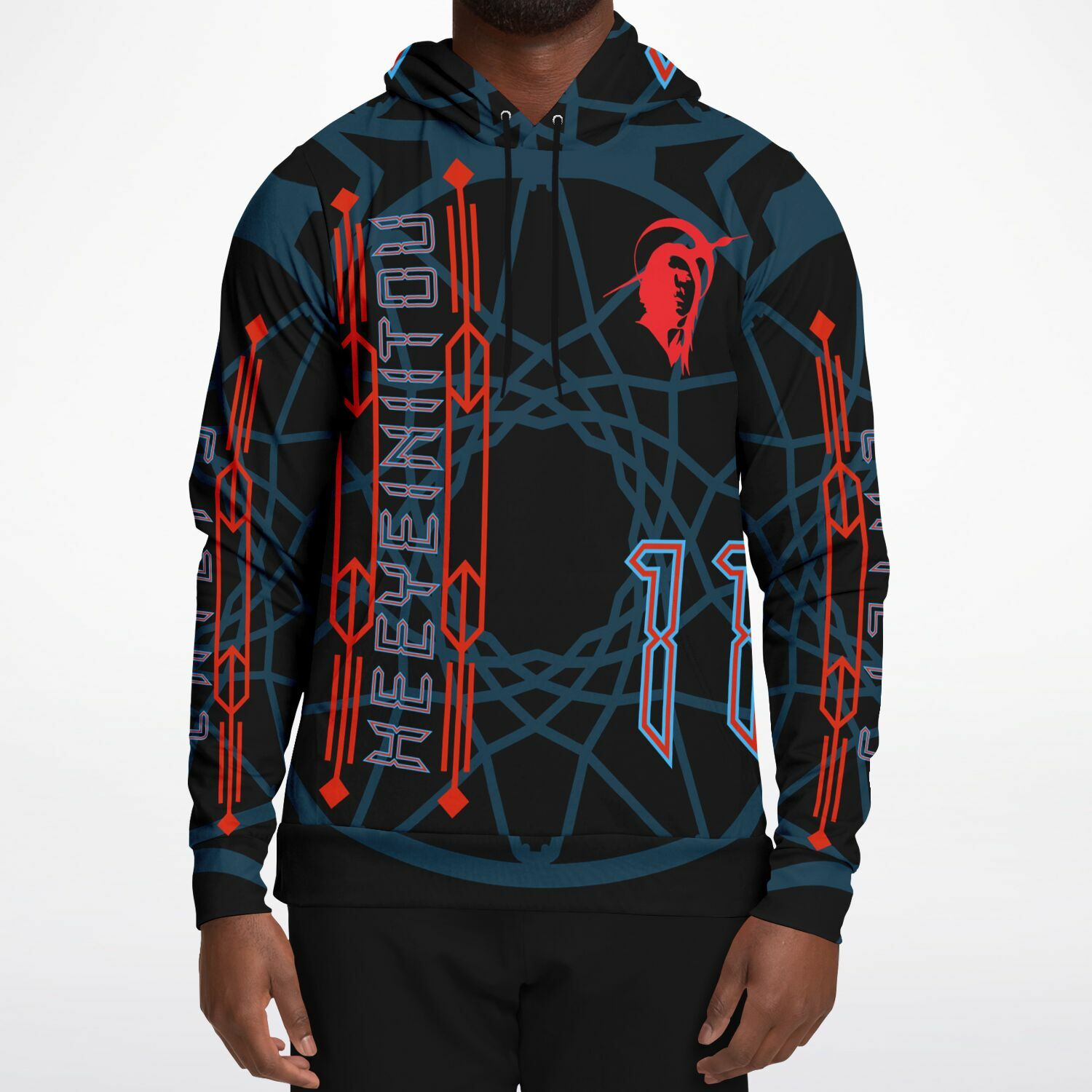 $NiieihiiNookei Athletic Hoodie - AOP