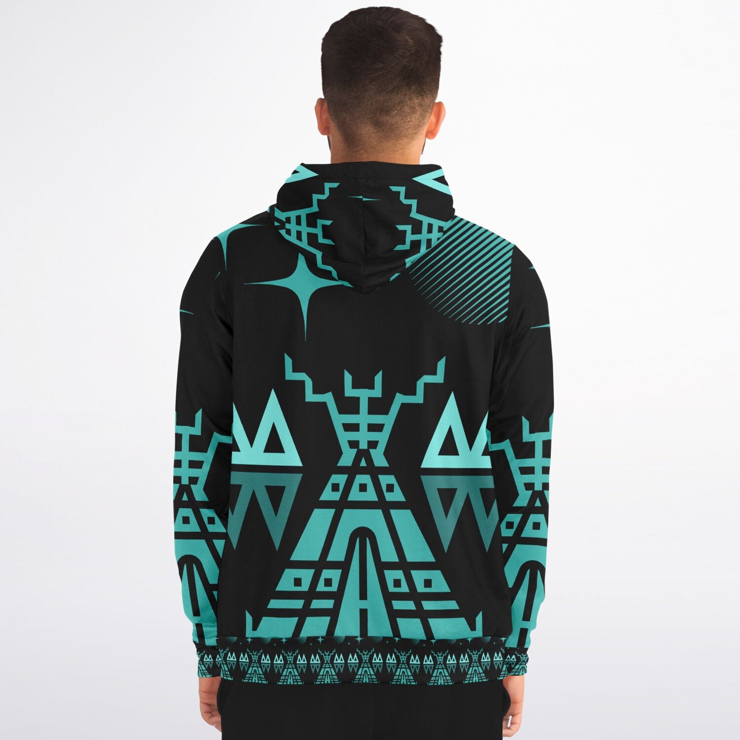 $NiieihiiNookei Fashion Zip-Up Hoodie - AOP