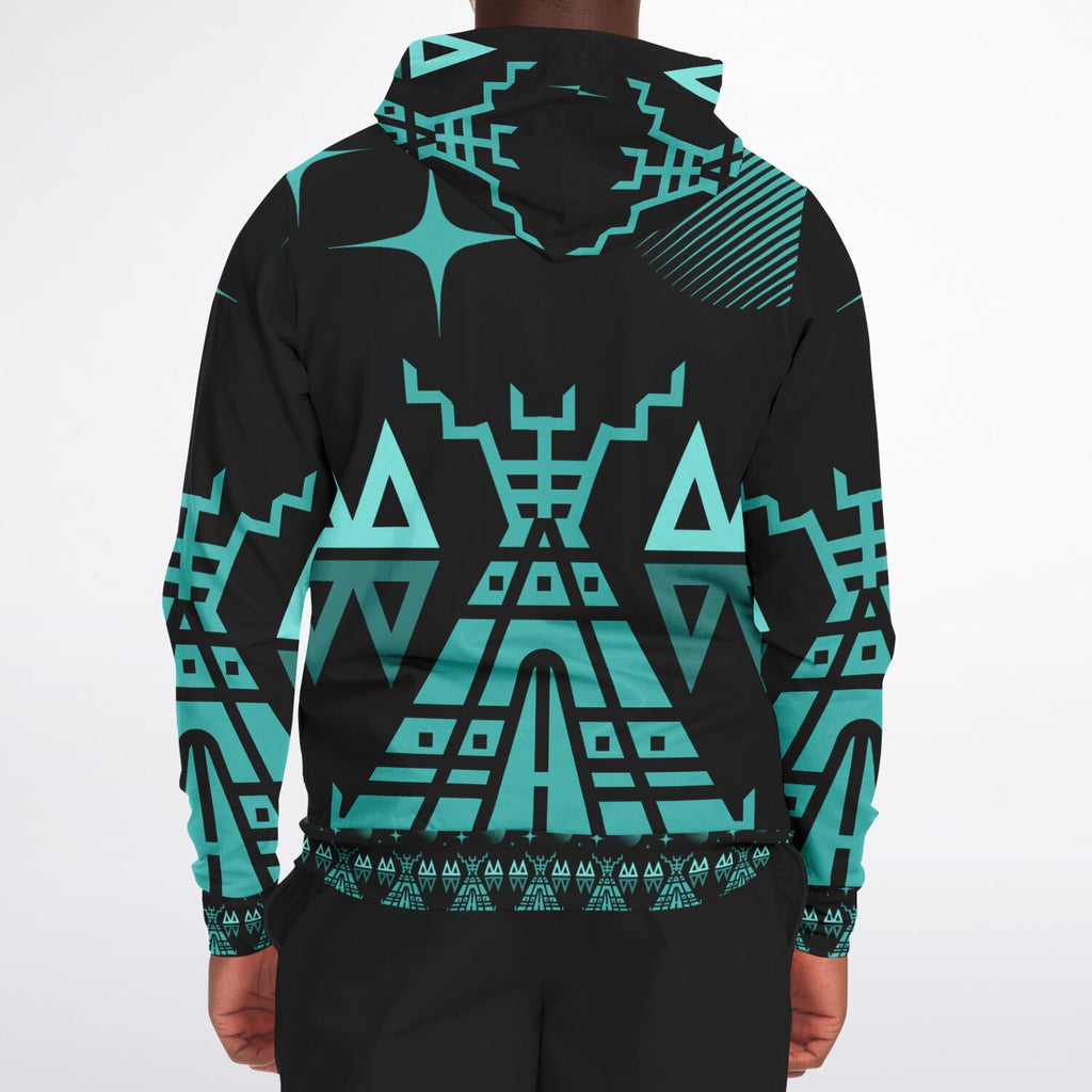 $NiieihiiNookei Fashion Zip-Up Hoodie - AOP