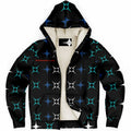 $hoshoneRose Custom Microfleece Ziphoodie - AOP