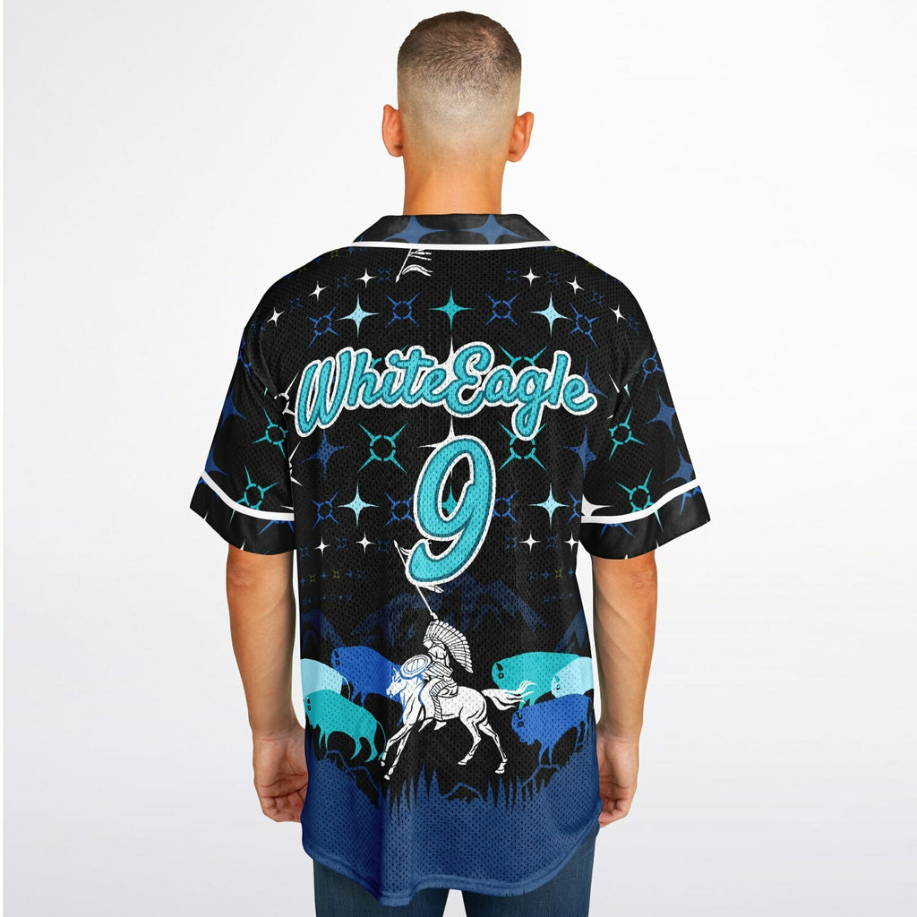 #9 WhiteEagle Premium Baseball Jersey - AOP