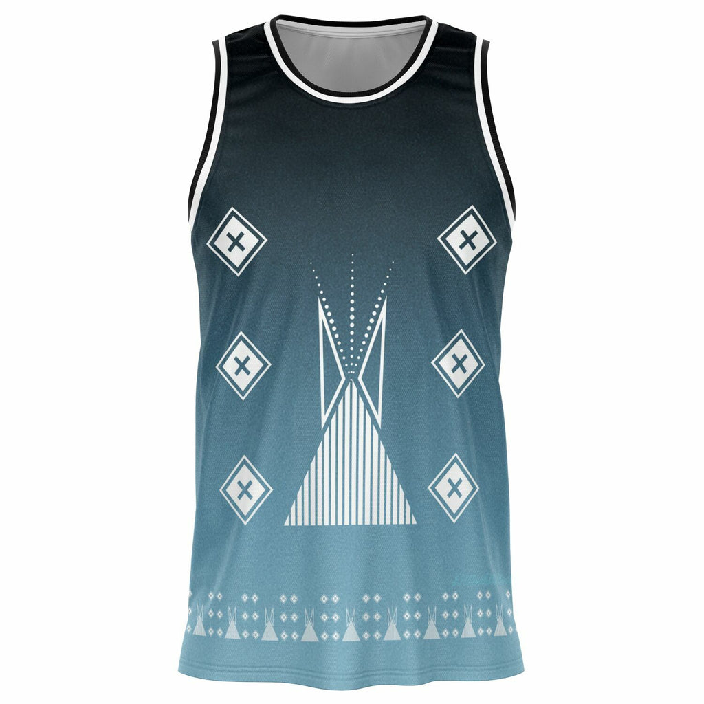 $NiieihiiNookei Basketball Jersey Rib - AOP