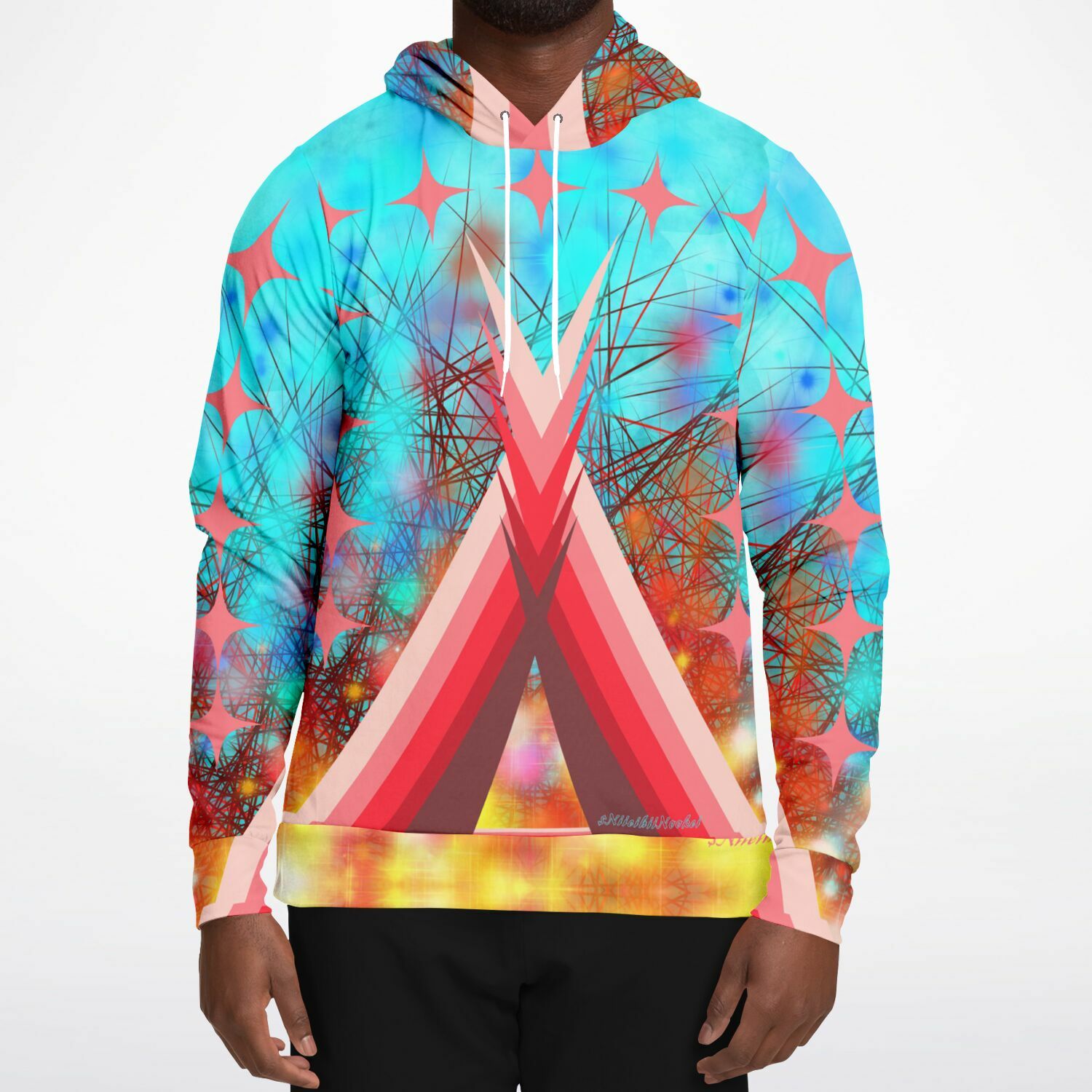 $NiieihiiNookei Athletic Hoodie - AOP
