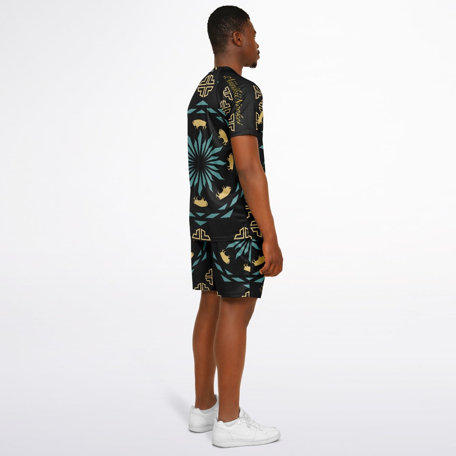 $NiieihiiNookei Men's Athletic Set - AOP