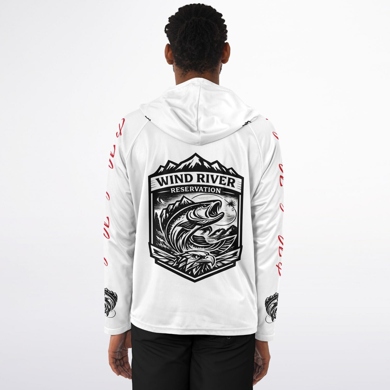 $NiieihiiNookei Performance Fishing Hoodie UPF40+