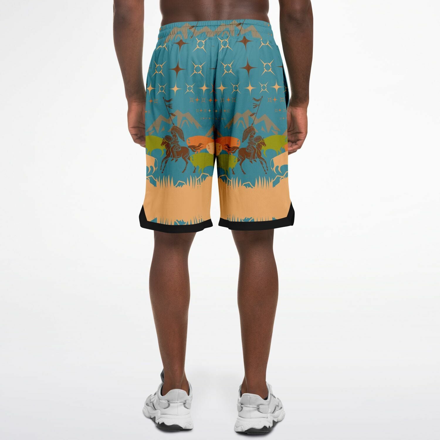 $NiieihiiNookei Basketball Short Rib - AOP