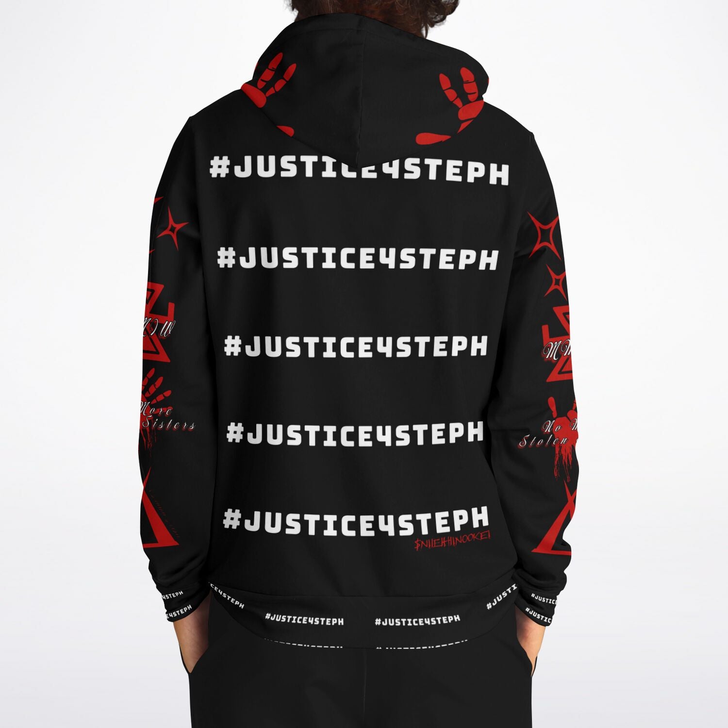 #JUSTICE4STEPH Athletic Hoodie - AOP