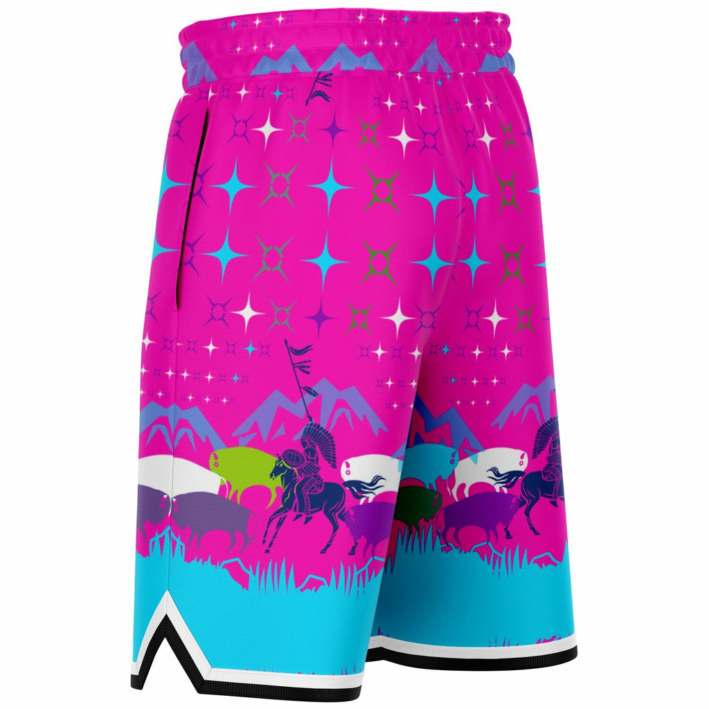 $NiieihiiNookei Basketball Short Rib - AOP