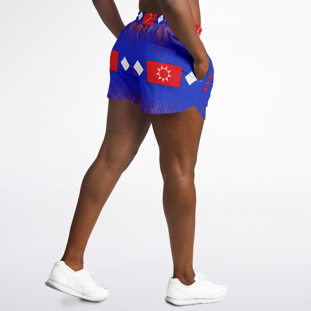 Oglala Lakota Flag Athletic Shorts - AOP