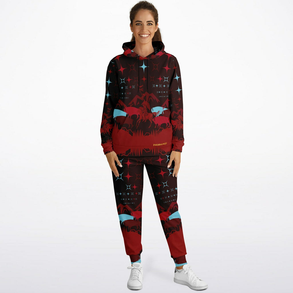 $NiieihiiNookei Hoodie & Jogger Set - AOP
