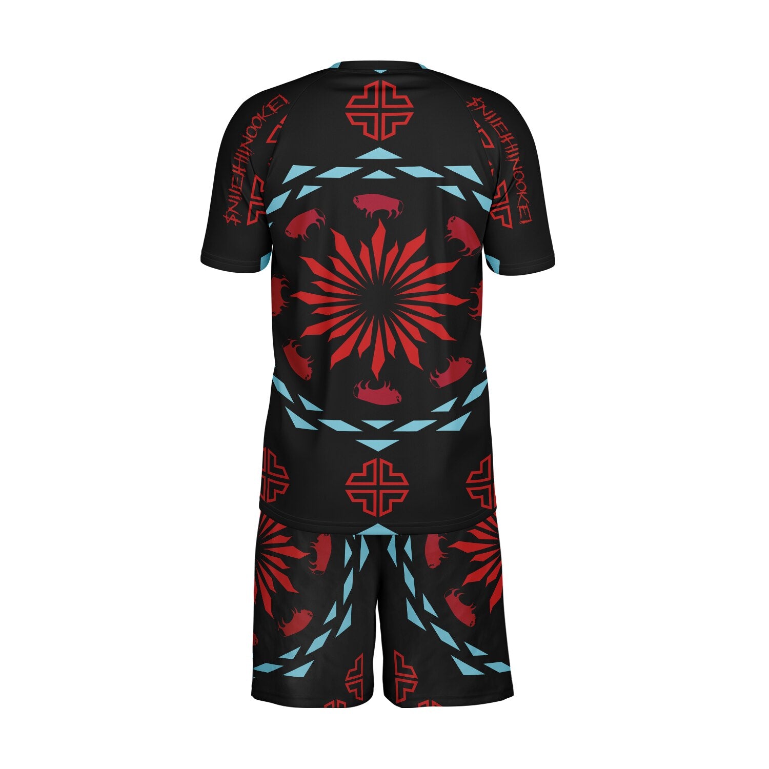$NiieihiiNookei Men's Athletic Set - AOP
