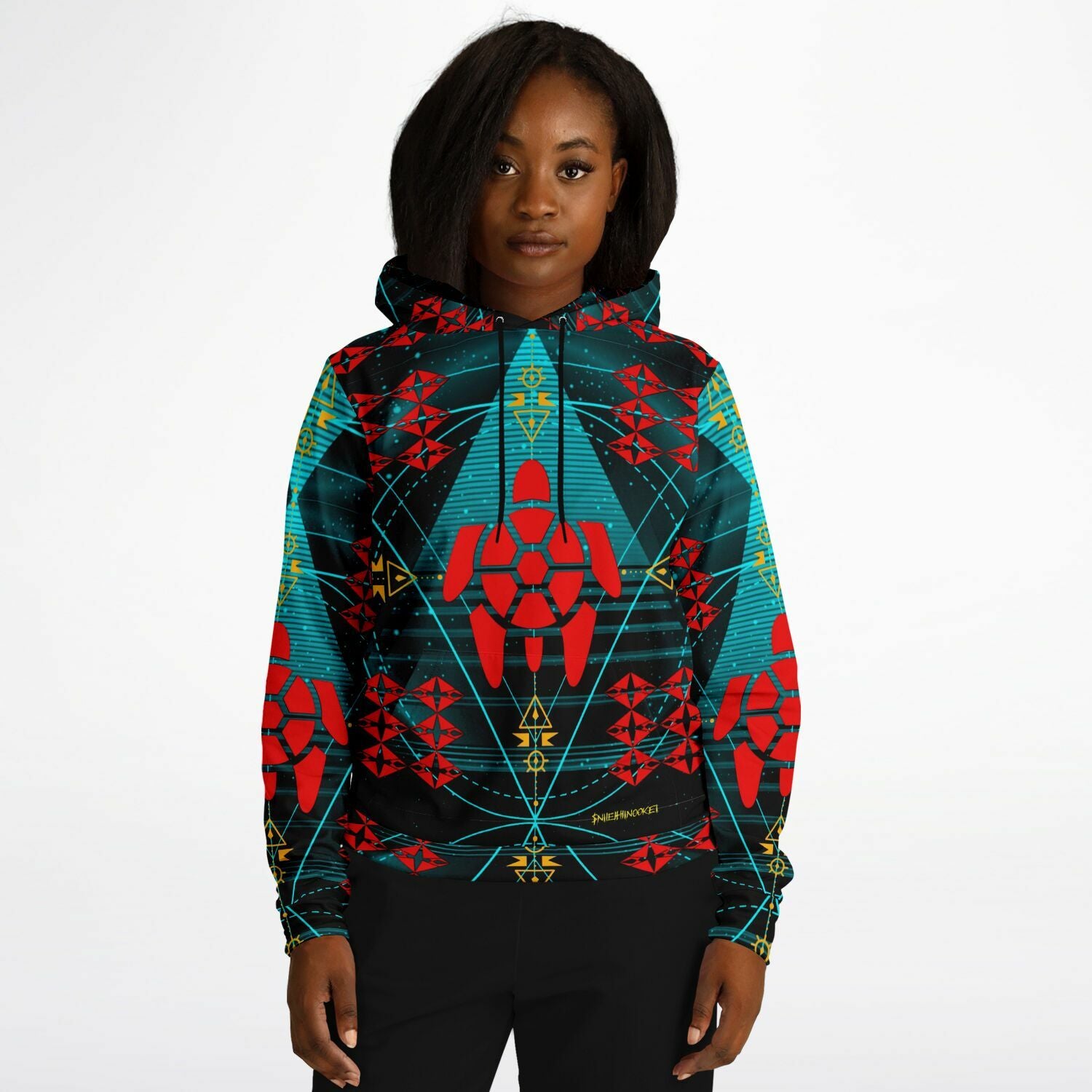 $NiieihiiNookei Athletic Hoodie - AOP