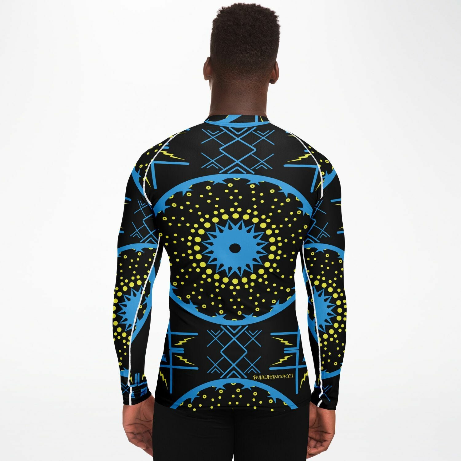 $NiieihiiNookei Men's Rashguard - AOP